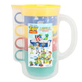 4 mugs with pitcher Toy Story