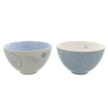 2 bowls Mickey Minnie Disney Blue Ever After