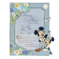 Photo Stand Mickey Minnie Disney Blue Ever After
