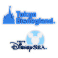 2 decoration magnets Tokyo Disney Resort