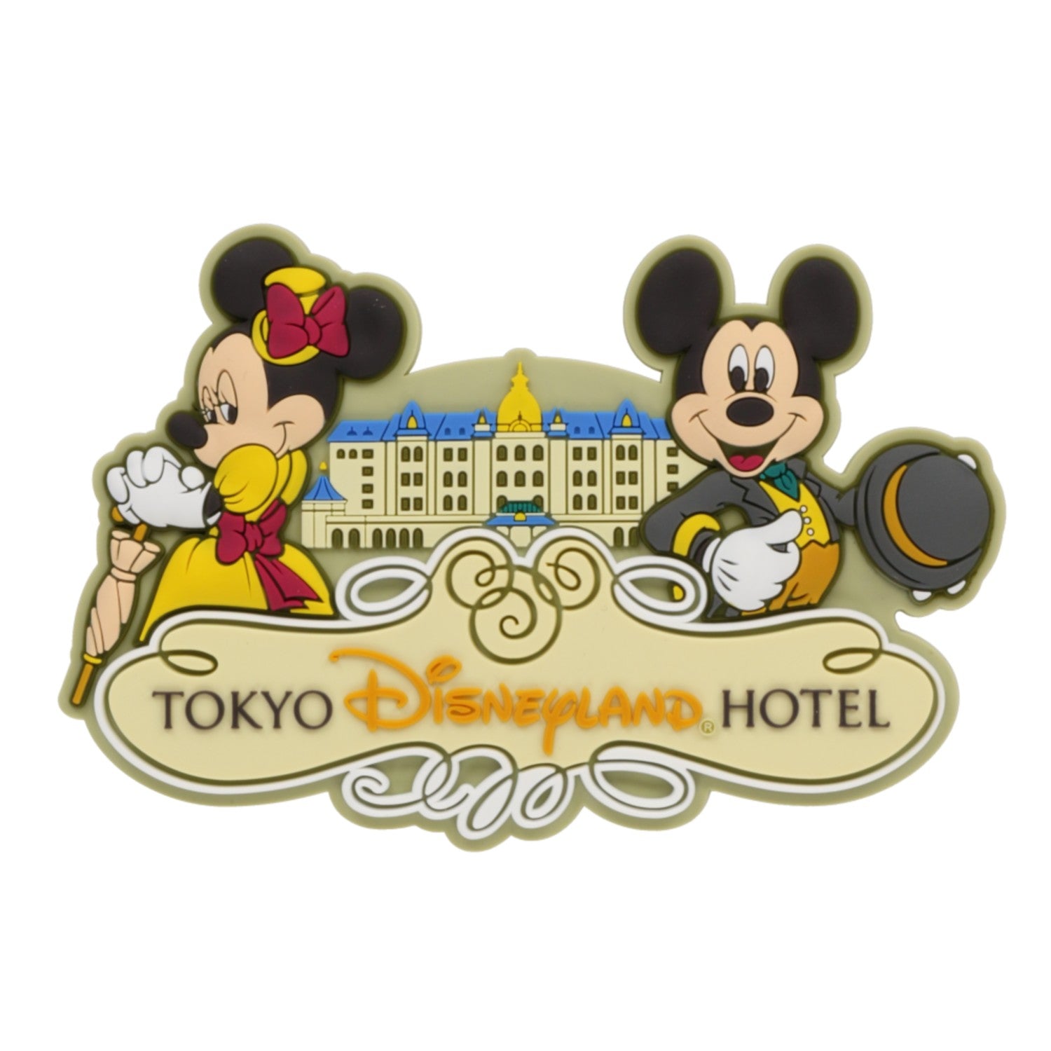 Decoration magnet Tokyo Disneyland Hotel