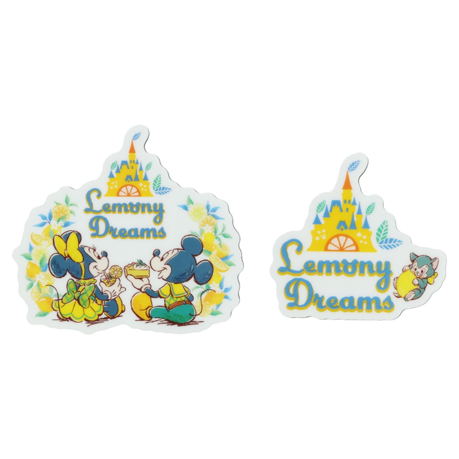 2 decoration magnets Mickey Minnie