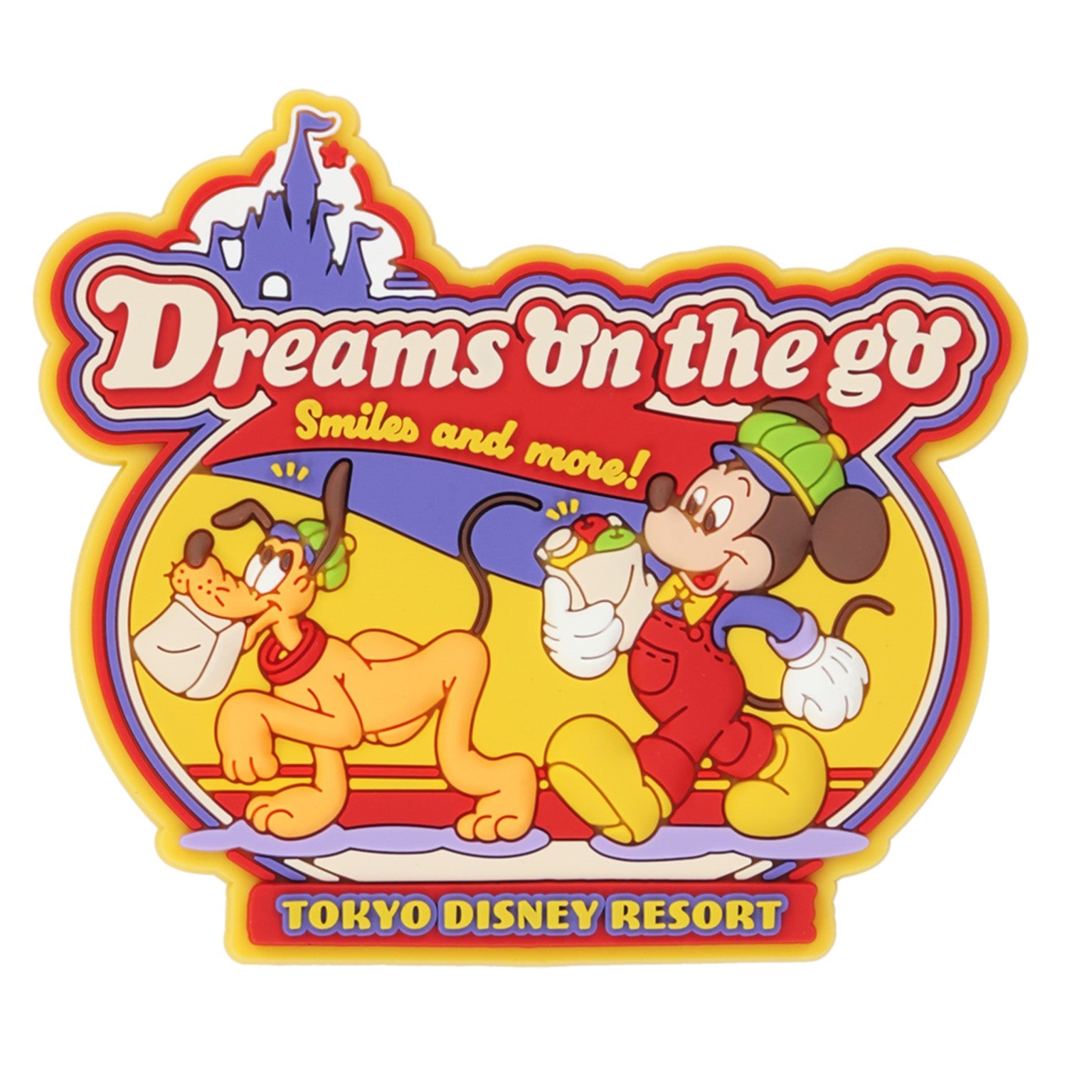 Decoration magnet Mickey Pluto