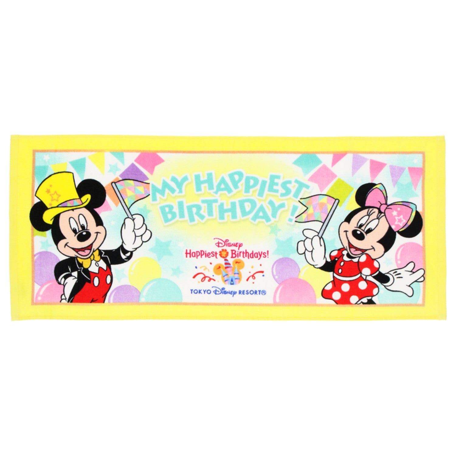 Face towel Mickey Minnie