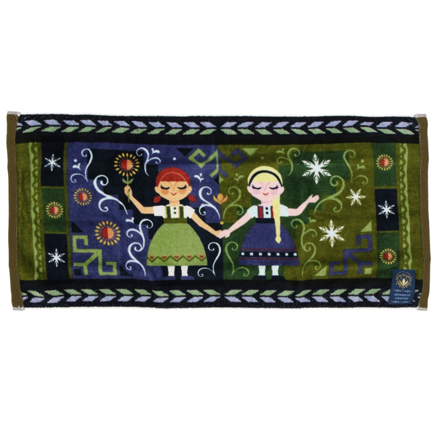 Face towel short Anna Elsa