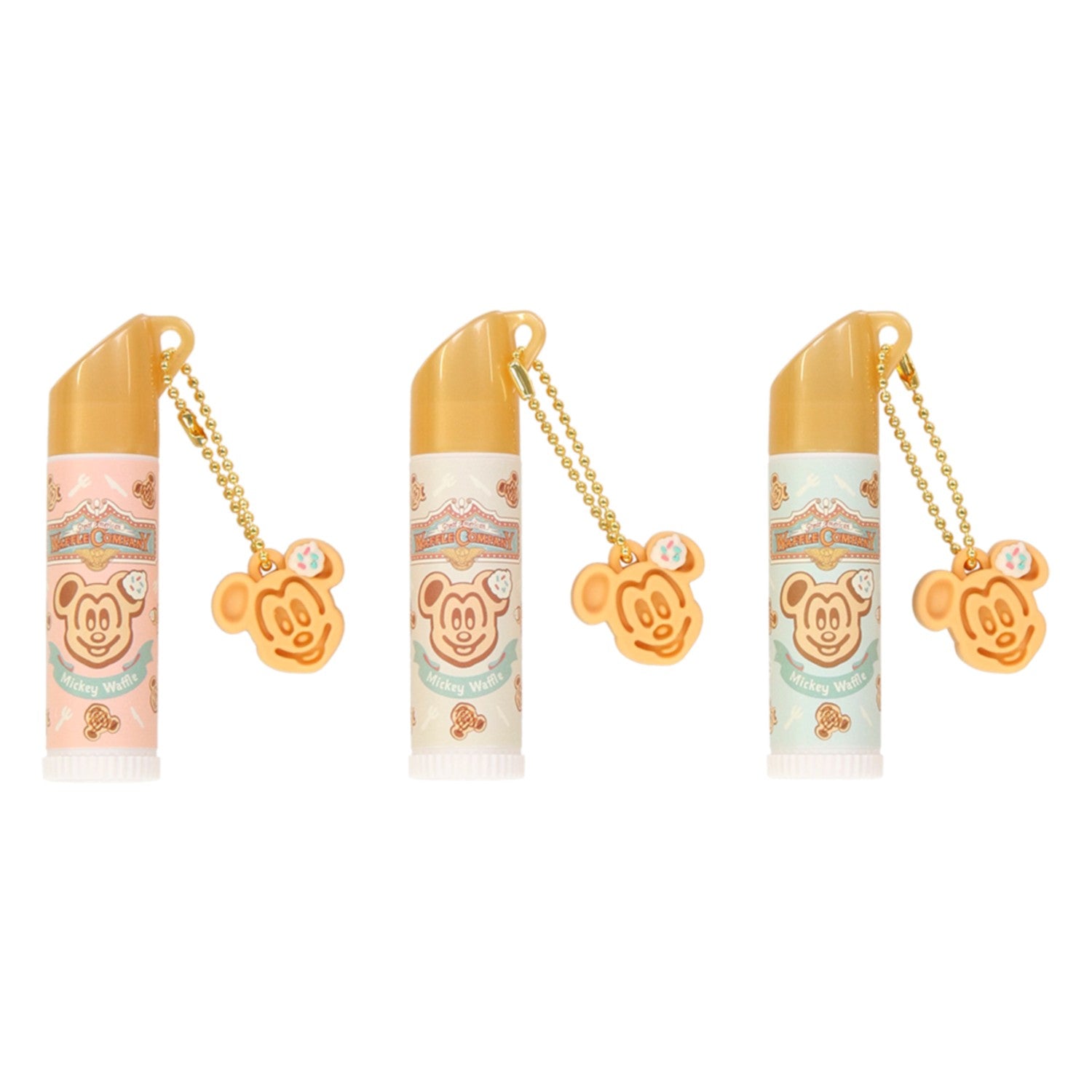 3 lip balms Mickey