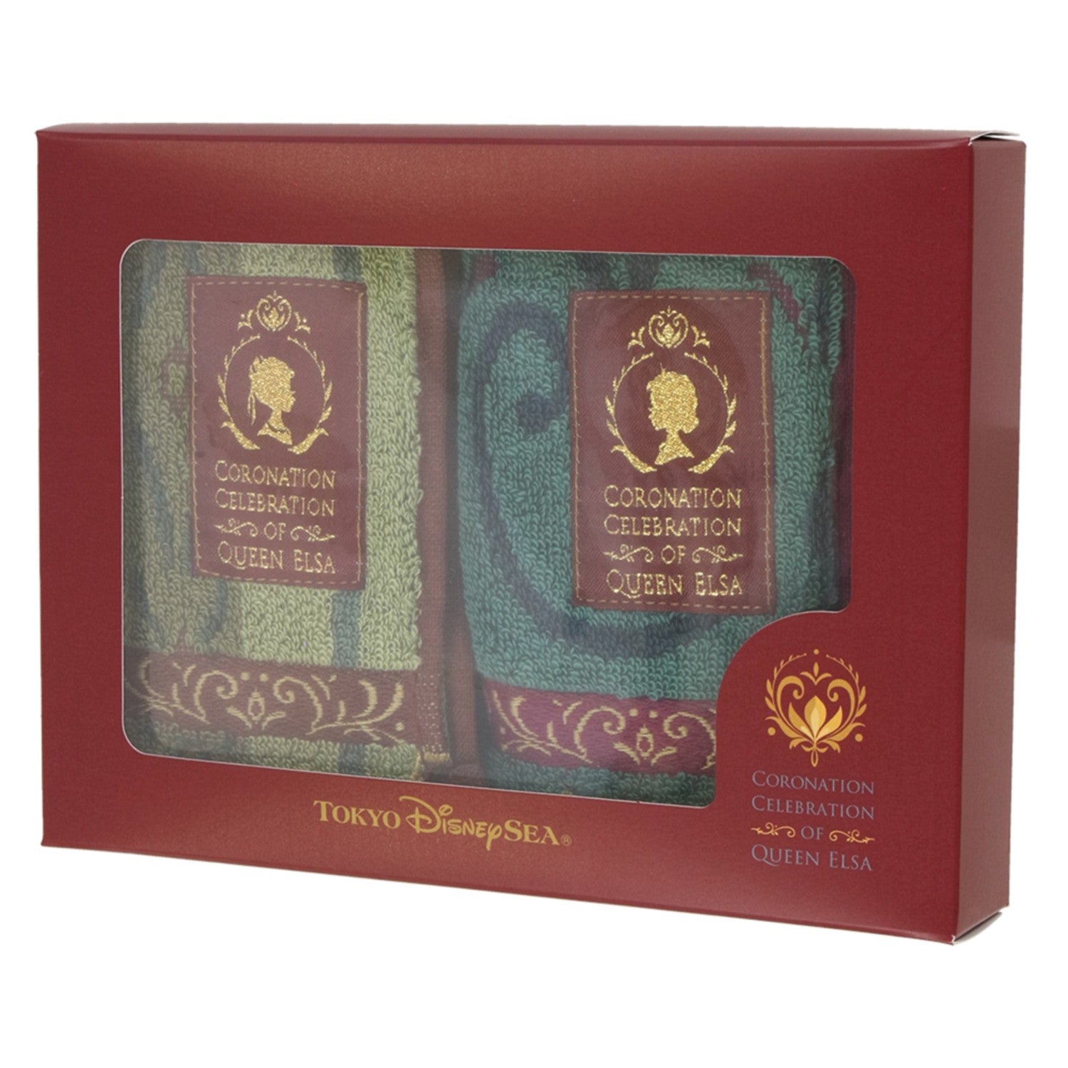 2 mini towels Anna Elsa
