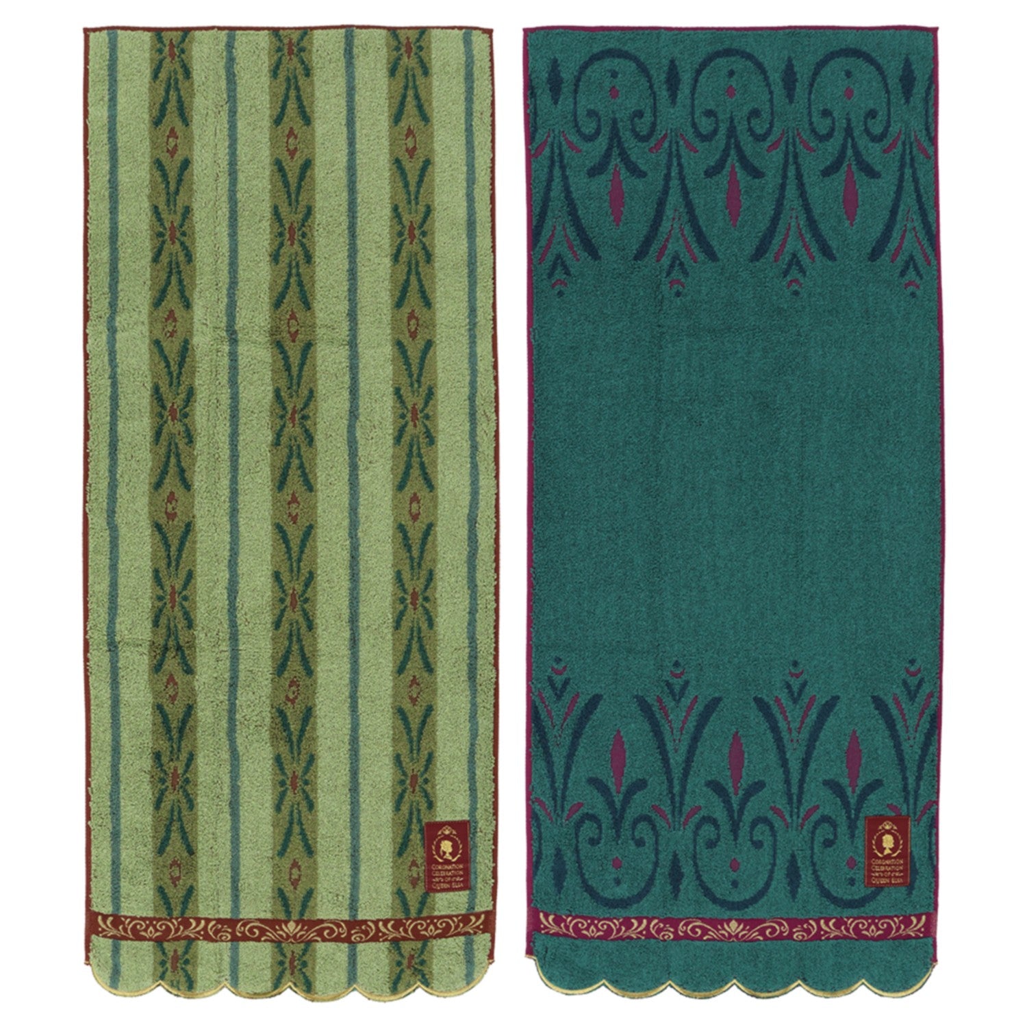 2 face towels Anna Elsa