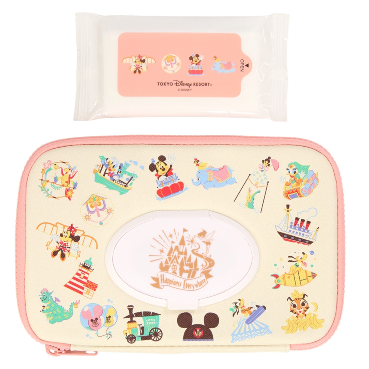 Wet tissue case Tokyo Disney Resort