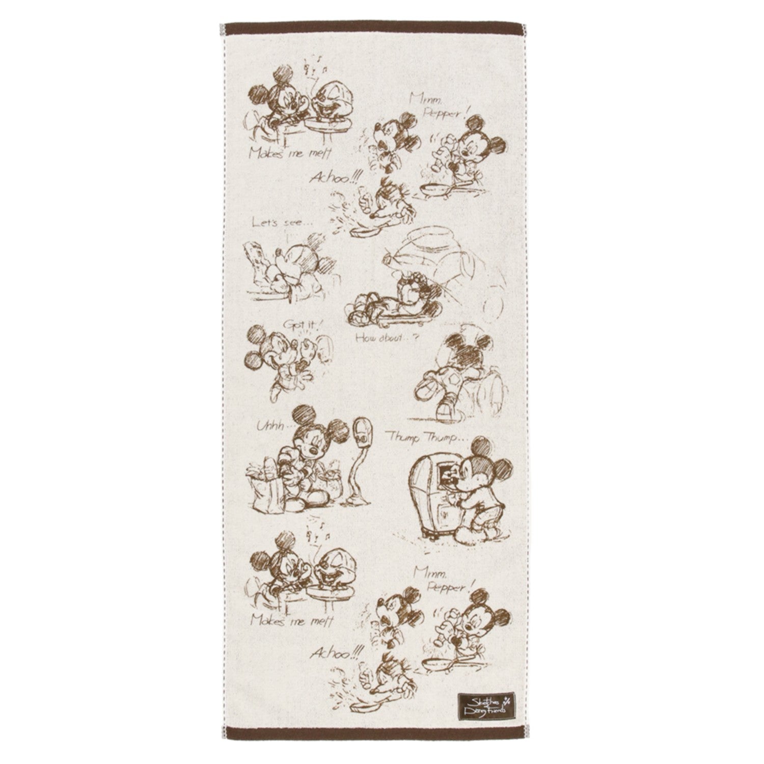 face towel mickey