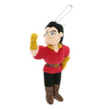 stuffed animal badge gaston