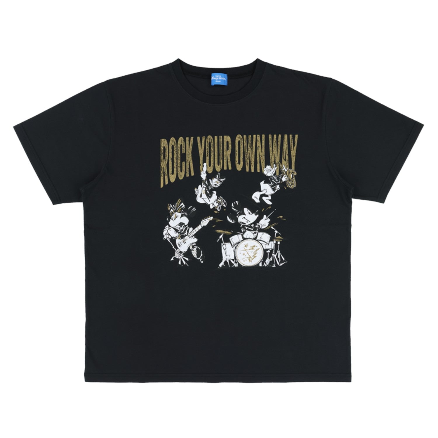T-shirt Big Silhouette Unisex One Size Mickey Mouse and Friends