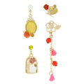 4 earrings bell