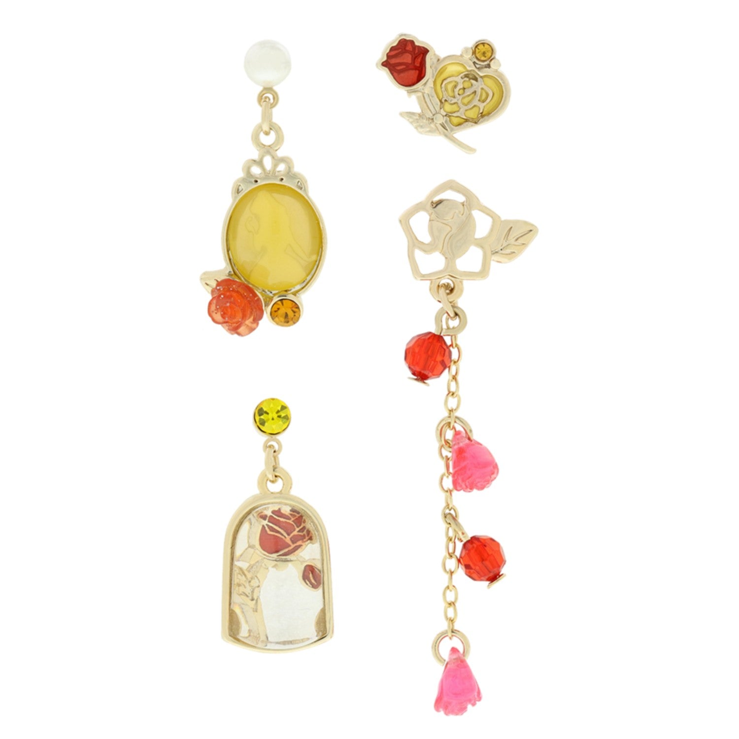 4 earrings bell