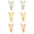 6 earrings mickey