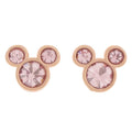Mickey Mouse earrings with iconic ears design from Japan