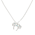 Necklace Mickey Minnie Disney Blue Ever After