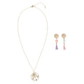 necklace earrings it's a small world