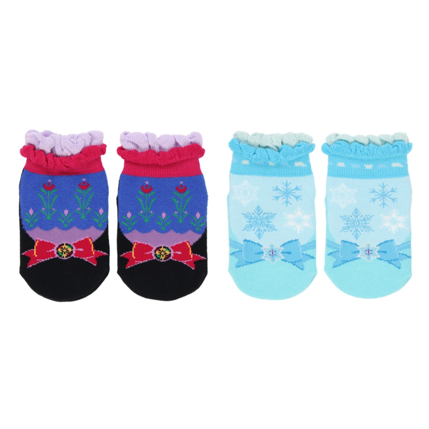 2 pairs of socks 14-17cm Anna Elsa