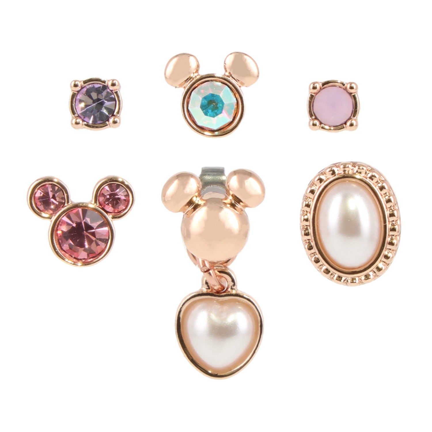 6 earrings Mickey