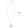 Mermaid Lagoon Disney necklace earrings from Japan, featuring colorful character designs