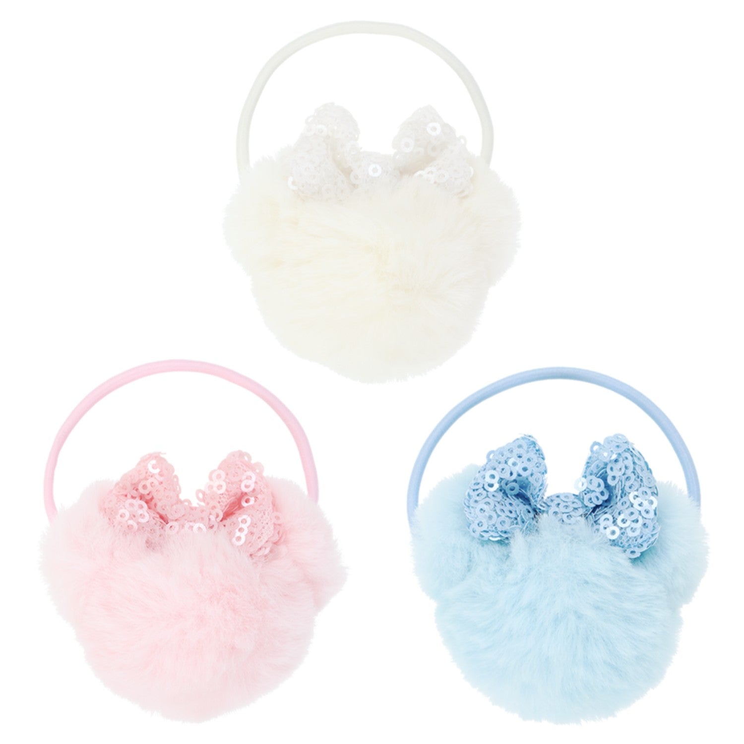 3 hair ties Minnie