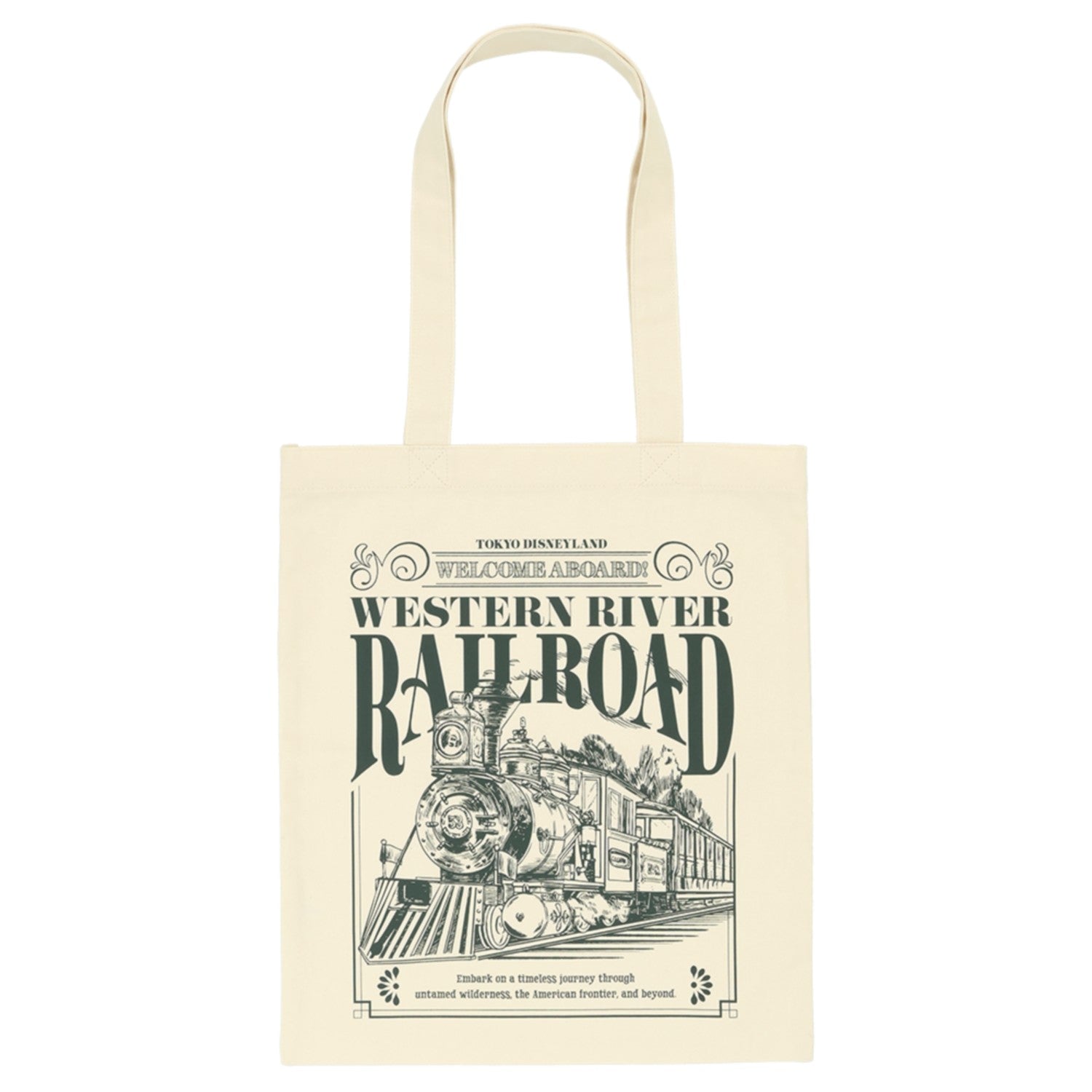 tote bag western river railway