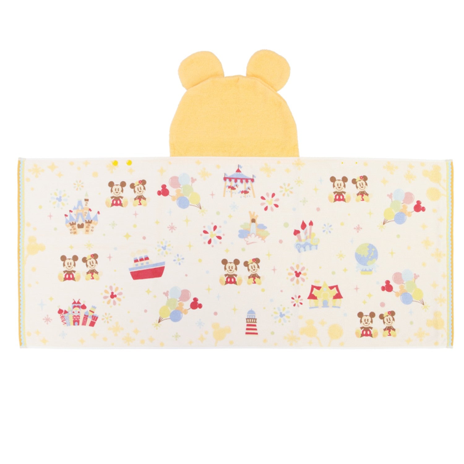 Baby hooded towel Mickey Minnie