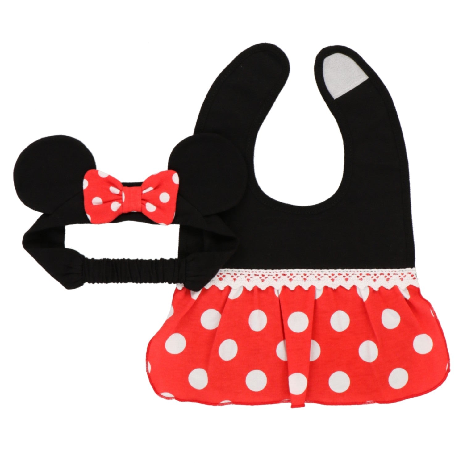Minnie with baby hair band