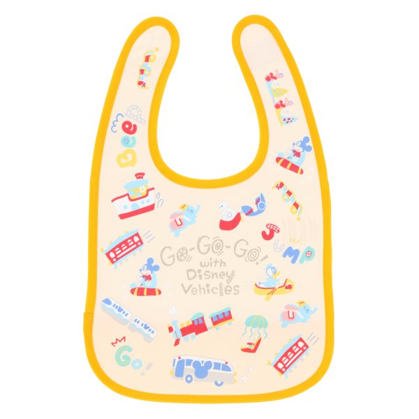 Tokyo Disney Resort baby bib with Mickey Mouse design from Japan, authentic Disney product