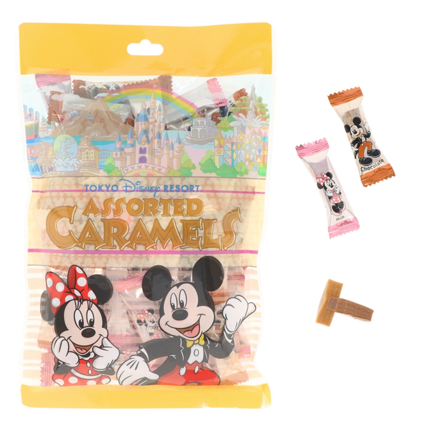 caramel bag mickey minnie