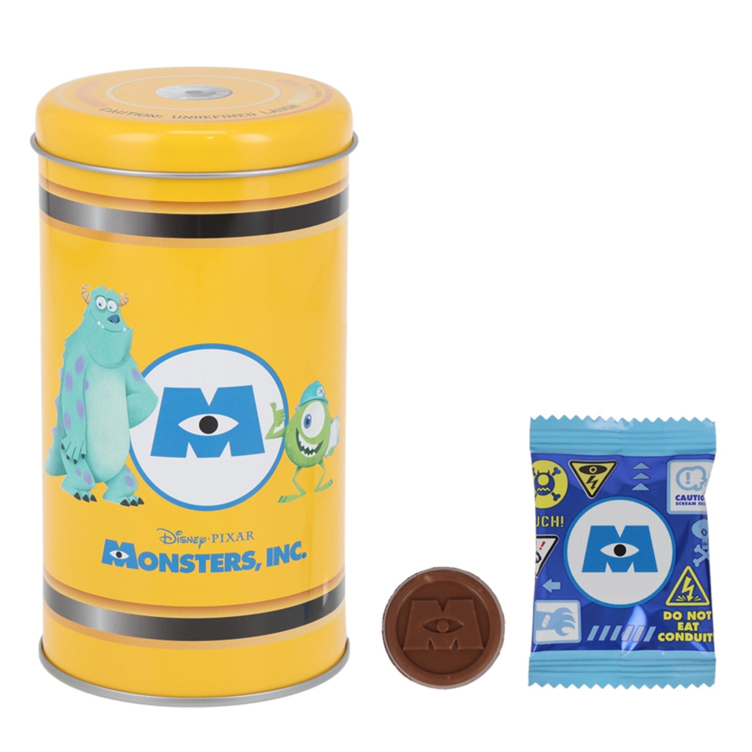 Chocolate can Monsters Inc.