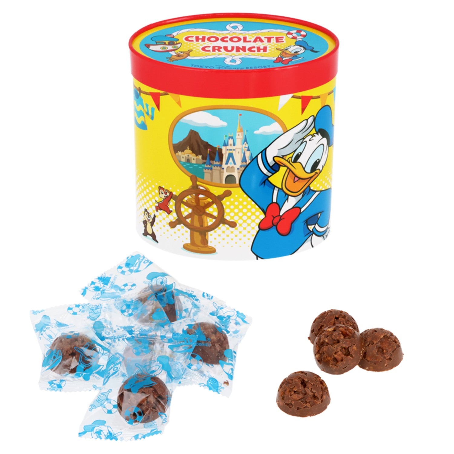 Chocolate Crunch Paper Box Donald Chip & Dale