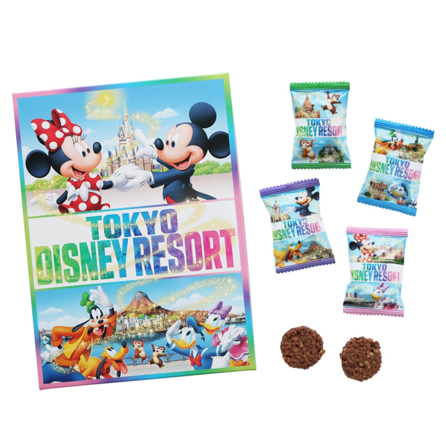 Chocolate paper box Tokyo Disney Resort