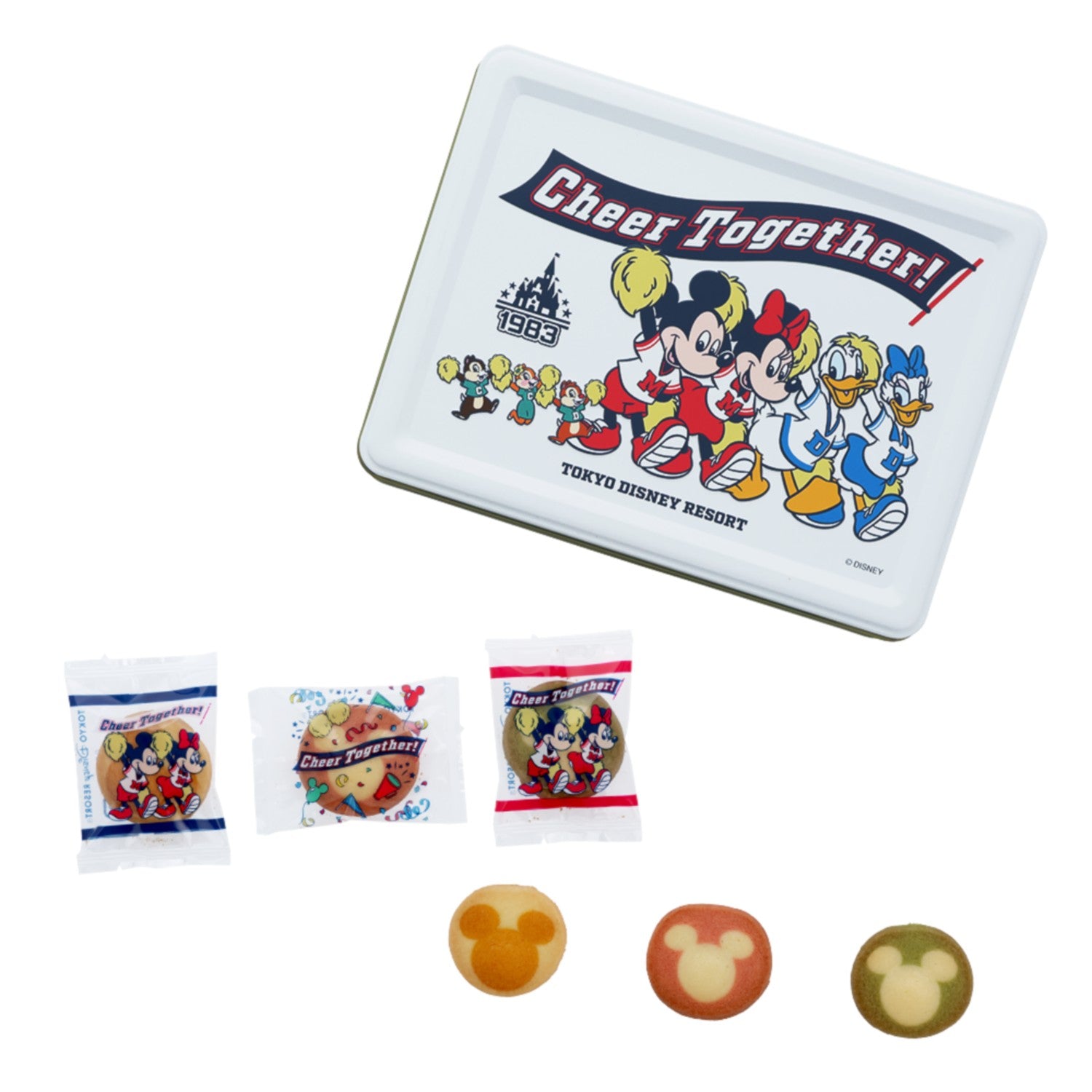 cookie tin mickey mouse and friends