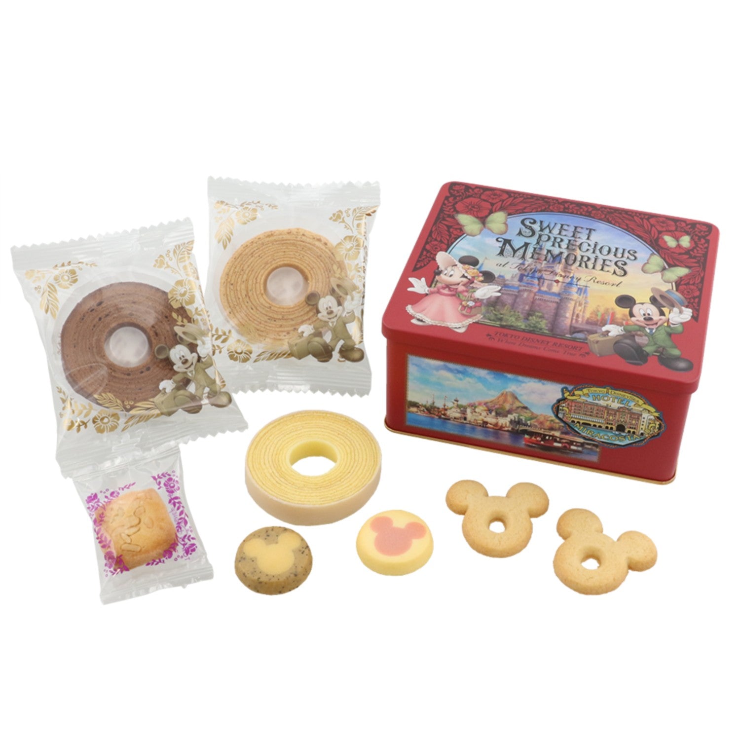 Assorted Sweets Can Mickey Minnie