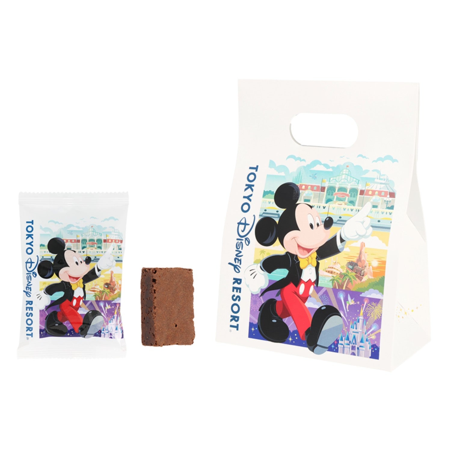 brownie paper box mickey minnie