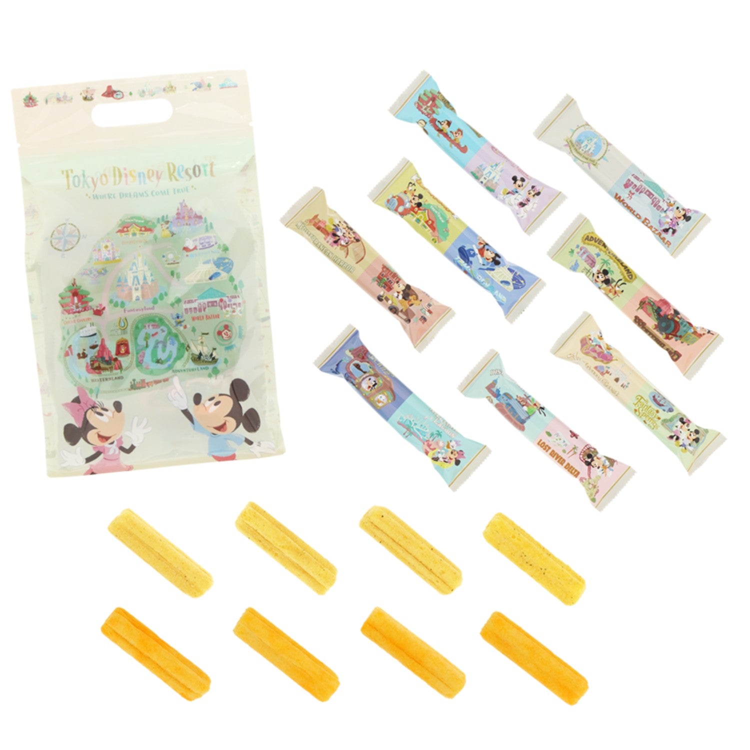 Corn snack bag Tokyo Disney Resort