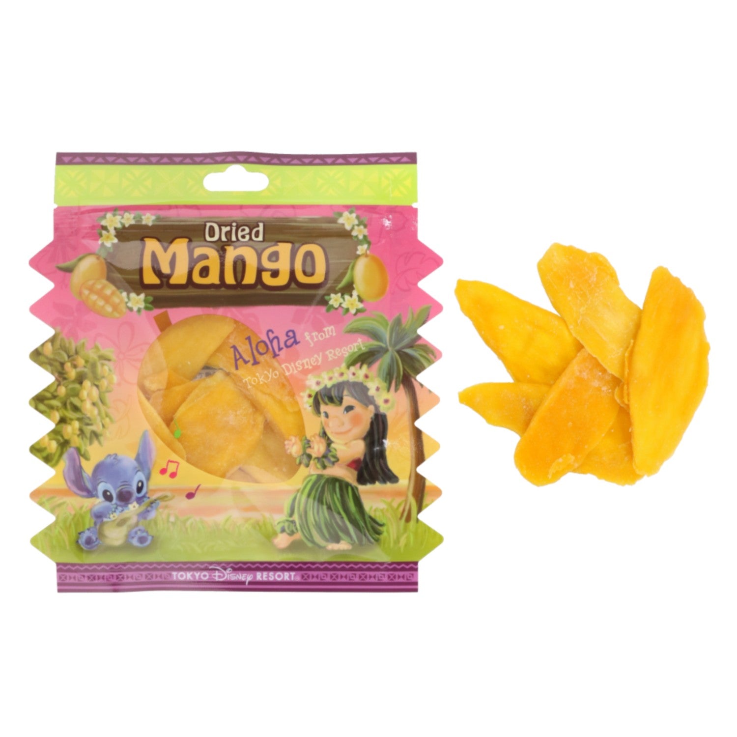 Dried fruit mango bag Lilo Stitch