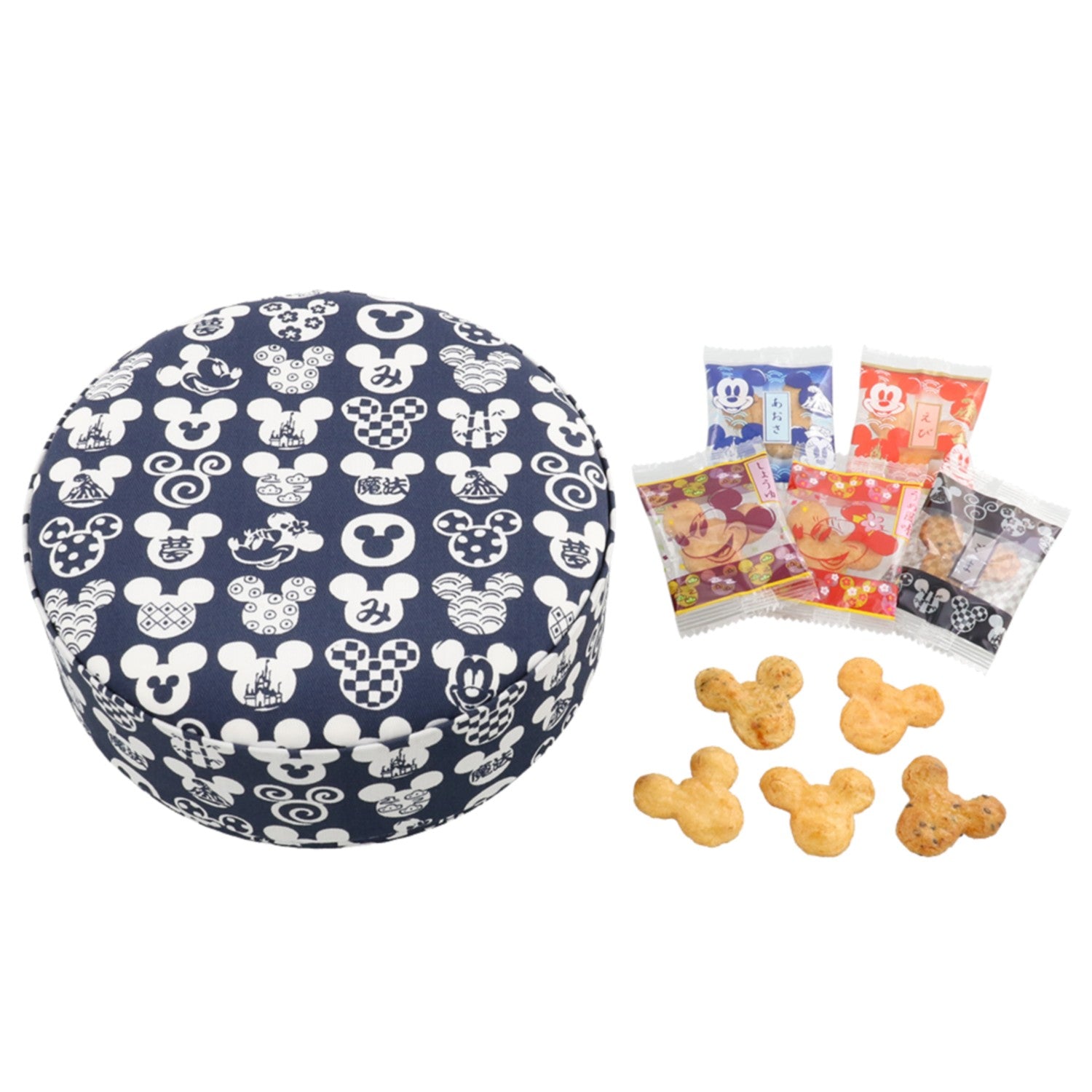 Rice cracker cloth box Mickey Minnie