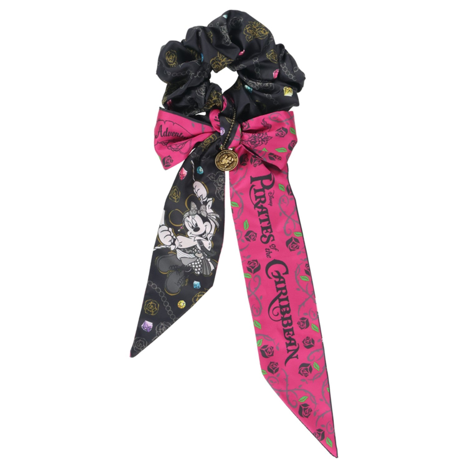 Minnie scrunchie with ribbon