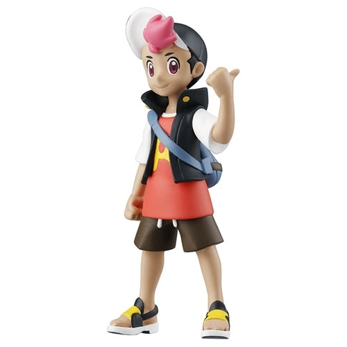 Moncolle Trainer Roy figure from Japan, detailed packaging