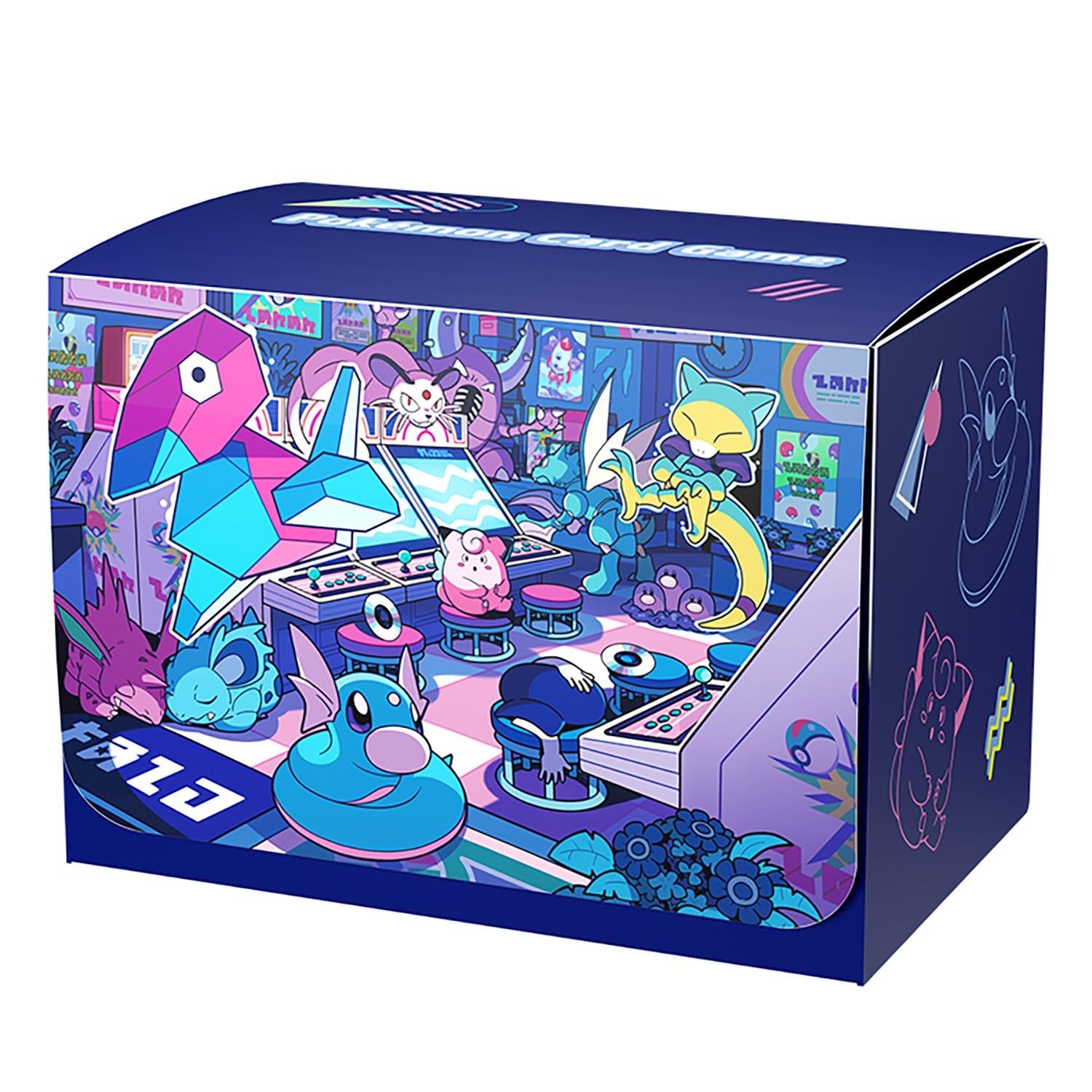 Pokémon TCG Official Deck Case – Night Arcade Edition (Japan)