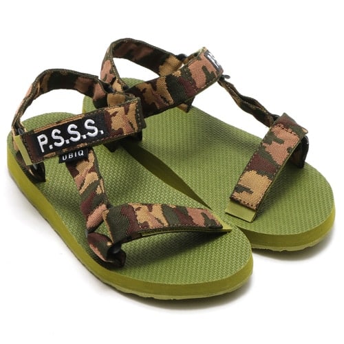 UBIQ × CRISIS MILITARY SANDAL OLIVE CAMOUFLAGE olive camouflage sneakers from Japan