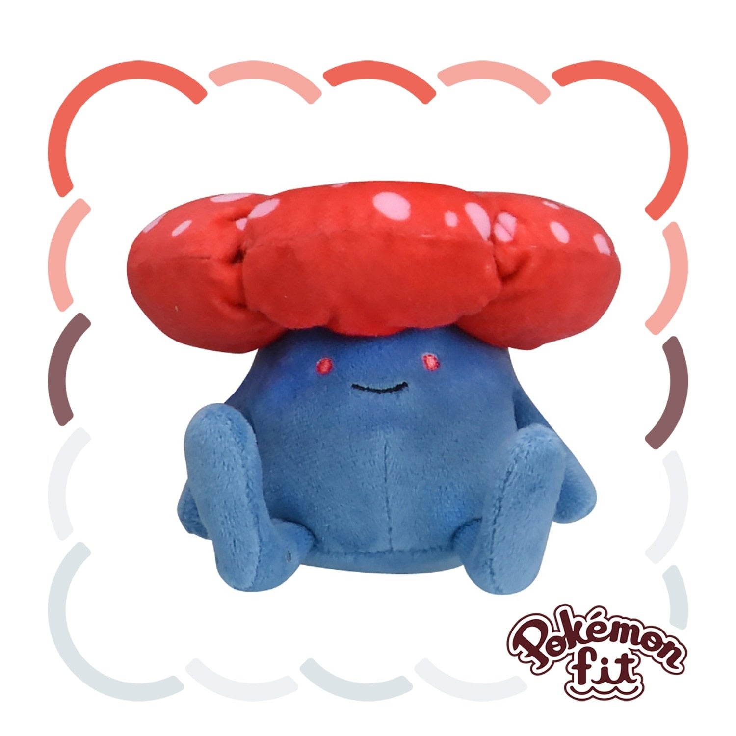 Pokémon Fit Plush – Vileplume (#45) | Official Pokémon Center Japan