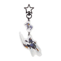 Grasshopper Mame keychain with 2-chain acrylic design from Japan