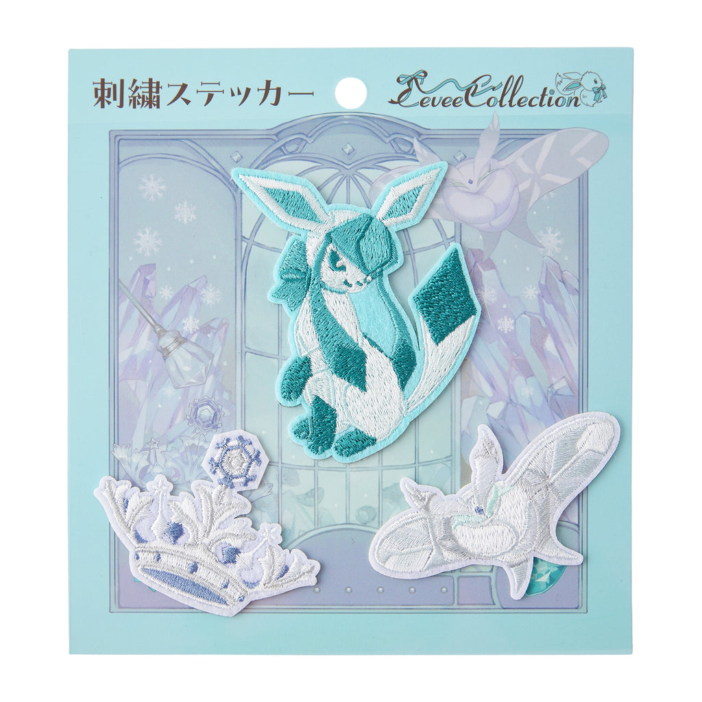 Embroidery Sticker Eevee Collection Glaceon