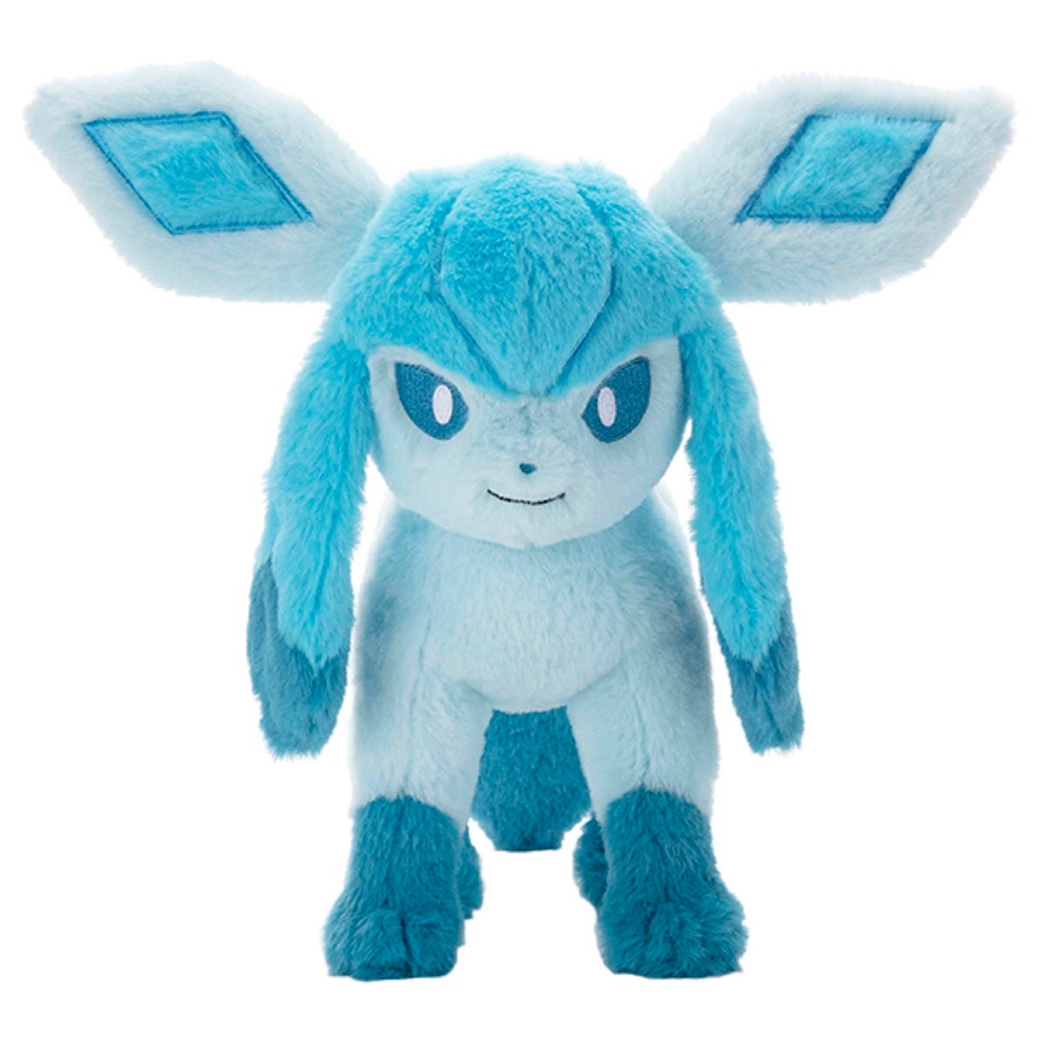 M/Glaceon stuffed toy with cute exhausted expression from Japan