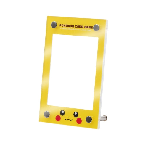 Pokémon Card Display Frame – Pikachu Face | Official Japan Exclusive