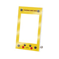 Pokemon card game display frame Pikachu face